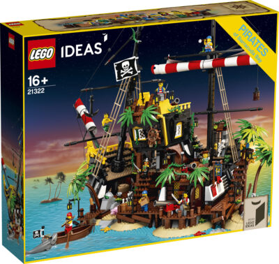 Klocki LEGO Ideas Piraci z Zatoki Barakud 21322
